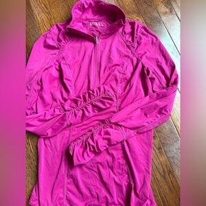 Zella 3/4 zip active wear top